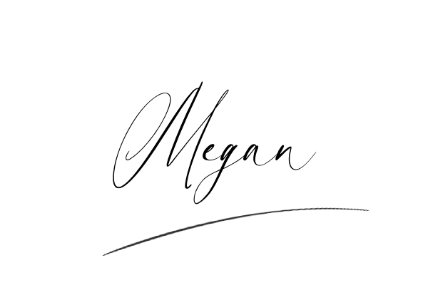 The best stylish Megan name signature simple easy in English