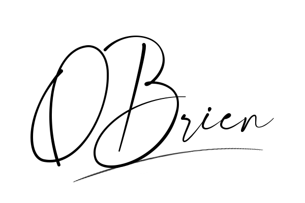The best stylish OBrien name signature simple easy in English