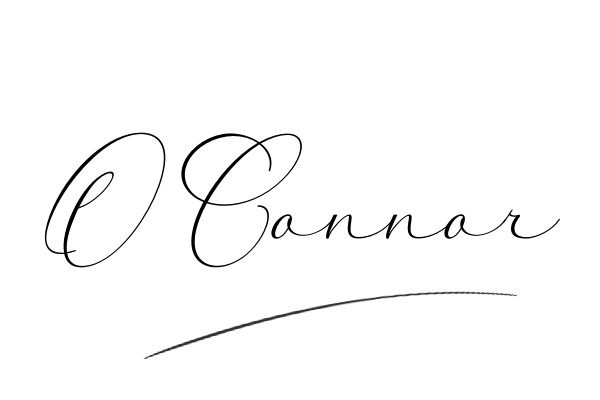 The best stylish OConnor name signature simple easy in English