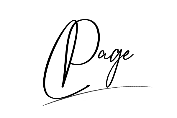 The best stylish Page name signature simple easy in English