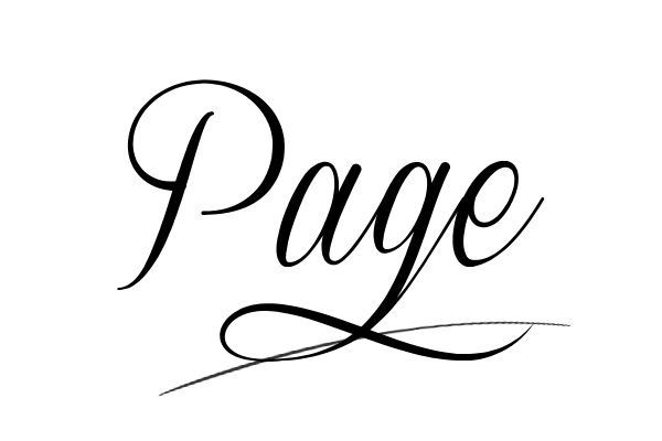 The best stylish Page name signature simple easy in English