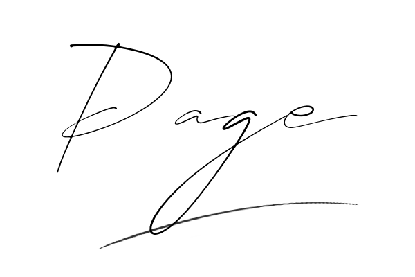 The best stylish Page name signature simple easy in English