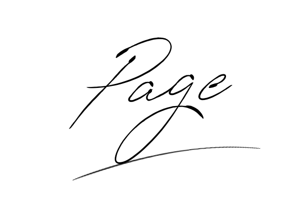 The best stylish Page name signature simple easy in English