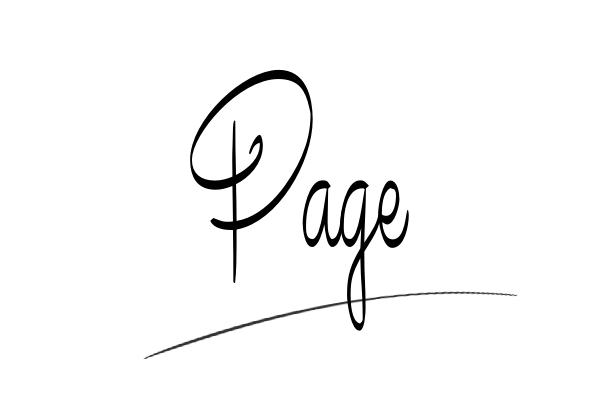 The best stylish Page name signature simple easy in English