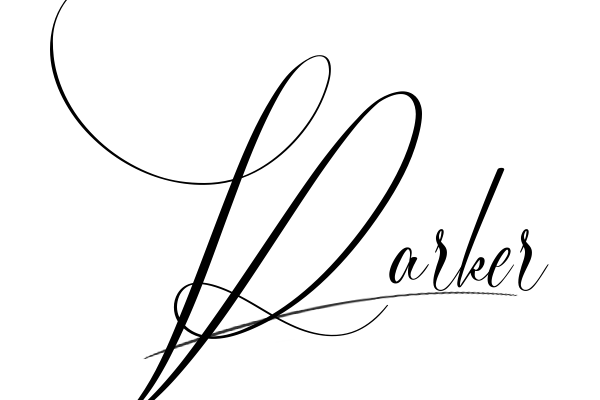 The best stylish Parker name signature simple easy in English