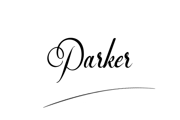 The best stylish Parker name signature simple easy in English