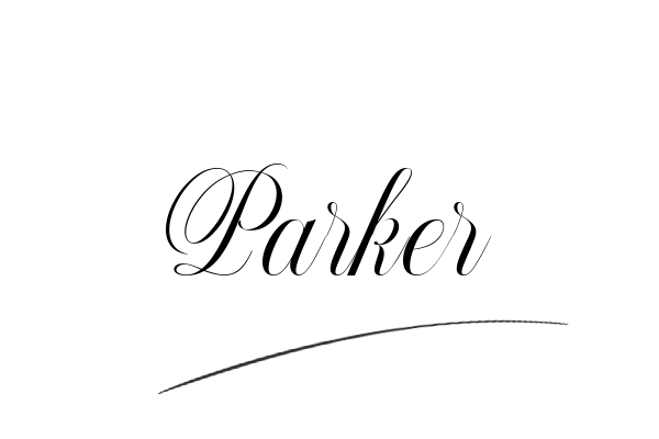 The best stylish Parker name signature simple easy in English