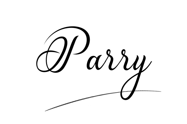 The best stylish Parry name signature simple easy in English