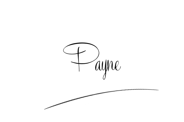 The best stylish Payne name signature simple easy in English
