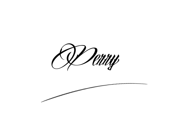 The best stylish Perry name signature simple easy in English