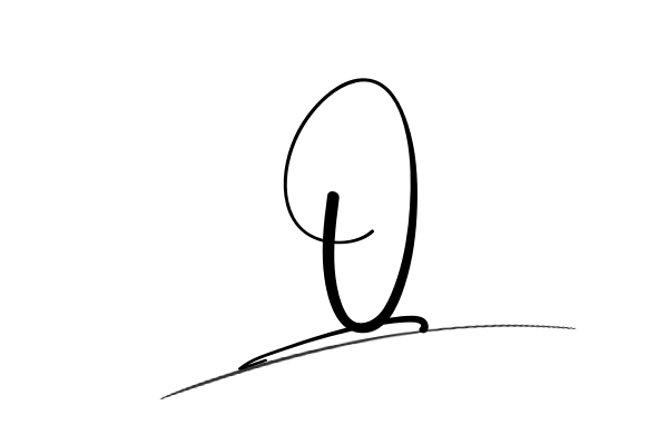 The best stylish Q name signature simple easy in English