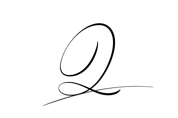The best stylish Q name signature simple easy in English