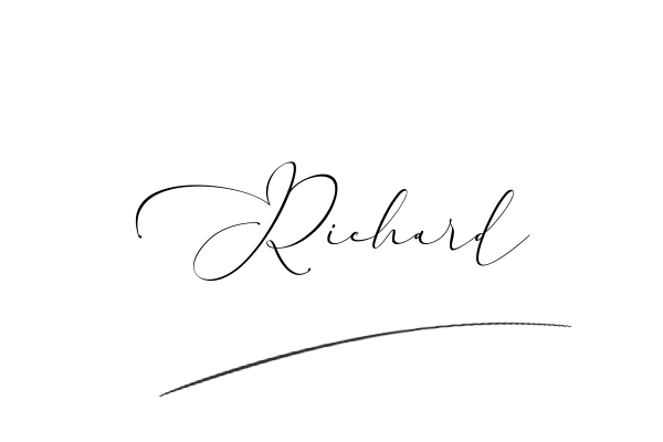 The best stylish Richard name signature simple easy in English