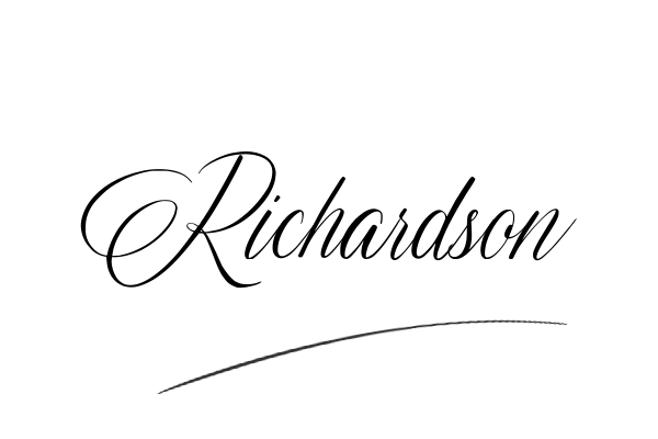 The best stylish Richardson name signature simple easy in English
