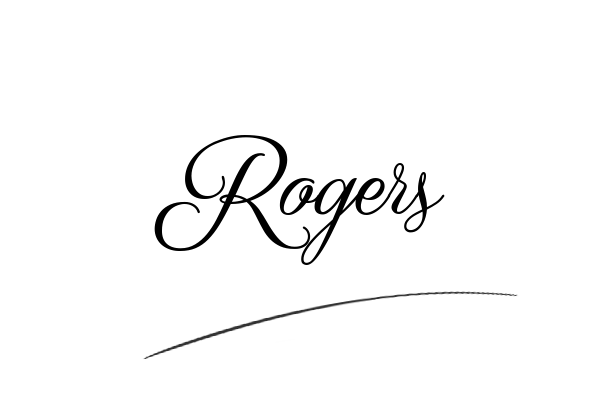 The best stylish Rogers name signature simple easy in English
