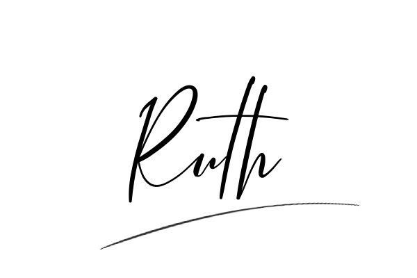 The best stylish Ruth name signature simple easy in English