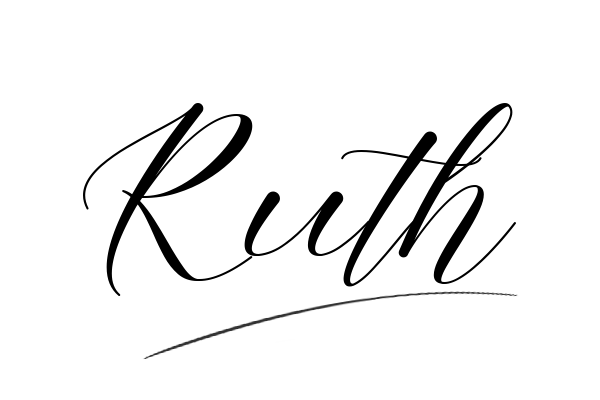 The best stylish Ruth name signature simple easy in English