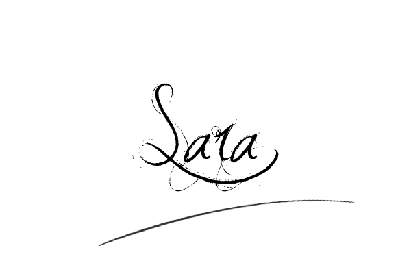 The best stylish Sara name signature simple easy in English