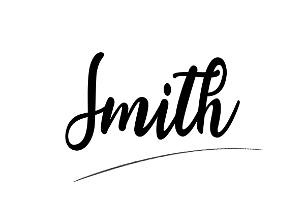 The best stylish Smith name signature simple easy in English