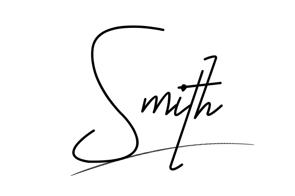 The best stylish Smith name signature simple easy in English