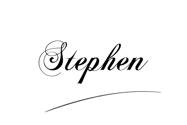 The best stylish Stephen name signature simple easy in English