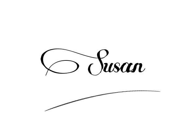 The best stylish Susan name signature simple easy in English