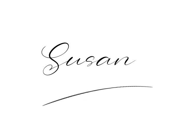The best stylish Susan name signature simple easy in English