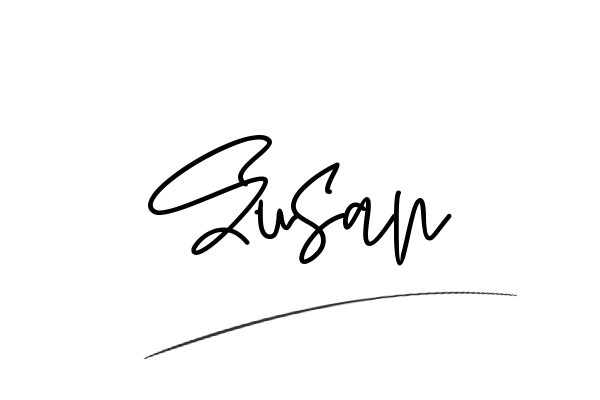 The best stylish Susan name signature simple easy in English