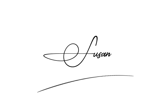 The best stylish Susan name signature simple easy in English