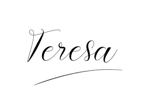 The best stylish Teresa name signature simple easy in English