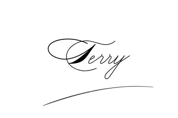 The best stylish Terry name signature simple easy in English