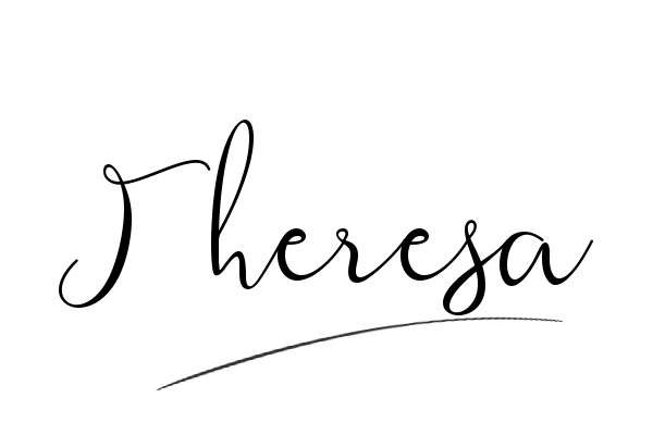 The best stylish Theresa name signature simple easy in English