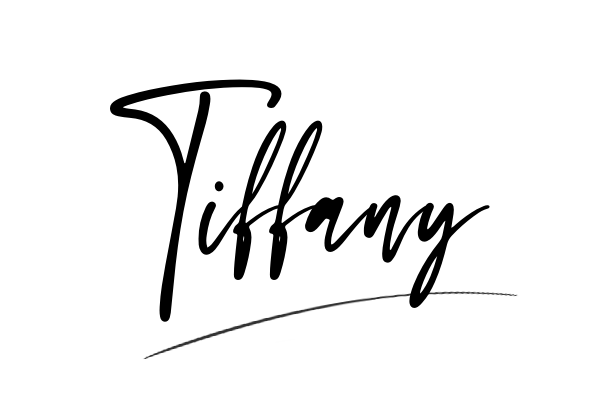 The best stylish Tiffany name signature simple easy in English