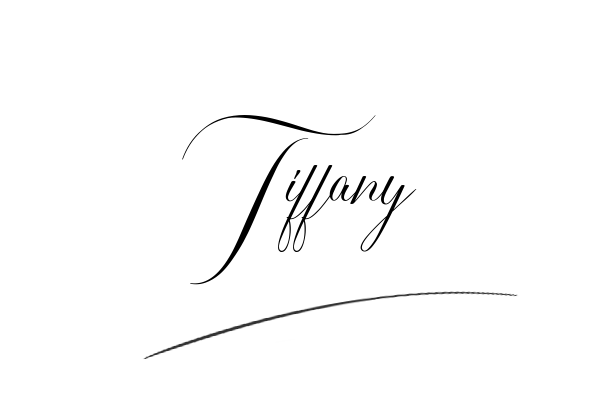 The best stylish Tiffany name signature simple easy in English