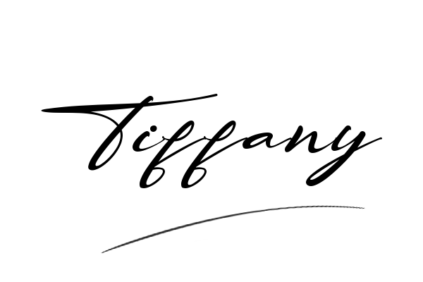 The best stylish Tiffany name signature simple easy in English