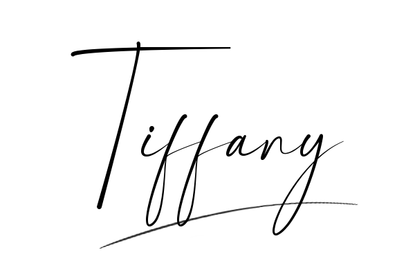 The best stylish Tiffany name signature simple easy in English
