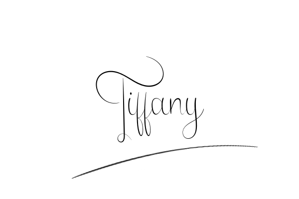 The best stylish Tiffany name signature simple easy in English