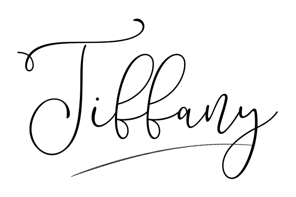 The best stylish Tiffany name signature simple easy in English