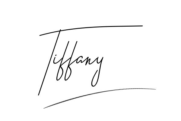 The best stylish Tiffany name signature simple easy in English