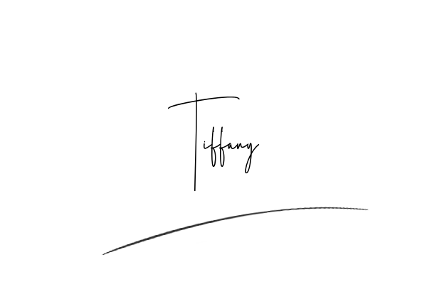 The best stylish Tiffany name signature simple easy in English