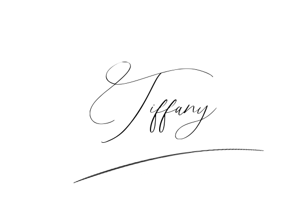 The best stylish Tiffany name signature simple easy in English