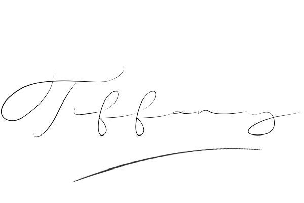 The best stylish Tiffany name signature simple easy in English
