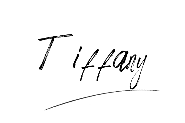 The best stylish Tiffany name signature simple easy in English