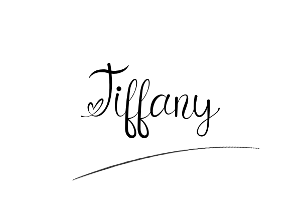 The best stylish Tiffany name signature simple easy in English