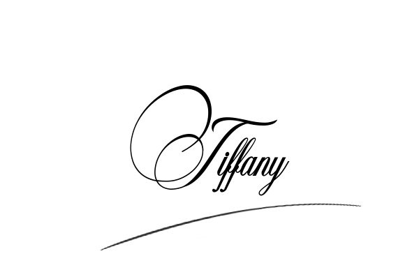 The best stylish Tiffany name signature simple easy in English
