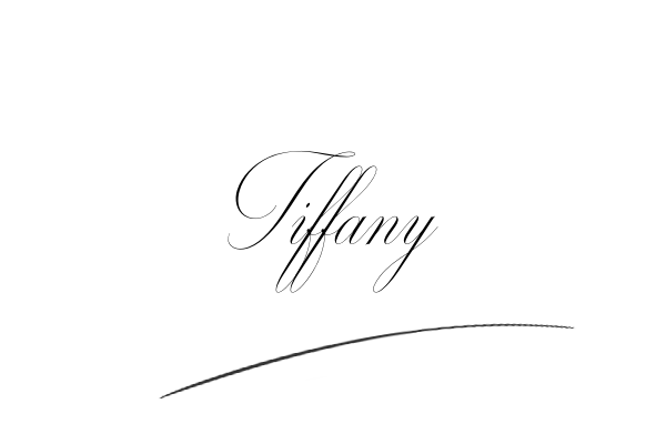 The best stylish Tiffany name signature simple easy in English