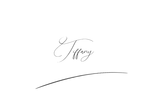 The best stylish Tiffany name signature simple easy in English