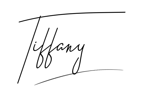 The best stylish Tiffany name signature simple easy in English