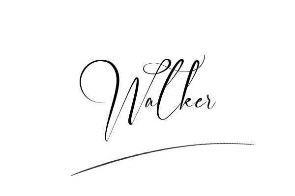 The best stylish Walker name signature simple easy in English
