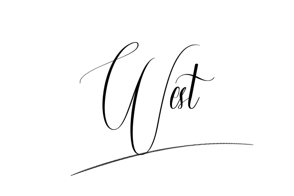 The best stylish West name signature simple easy in English
